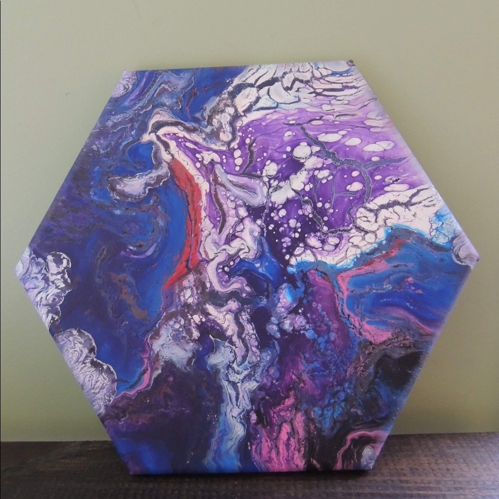 Hand-painted Abstract Canvas Painting